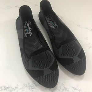 Sketchers Black Cleo Flats 5